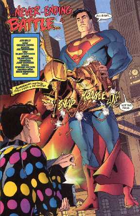 ACTION COMICS 760 SPALSH PAGE