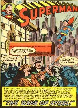 SPLASH PAGE SUPERMAN NO.60