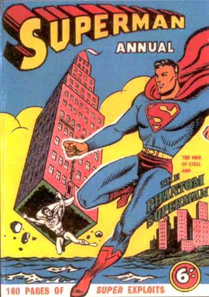 SUPERMAN BRITISH ANNUALS