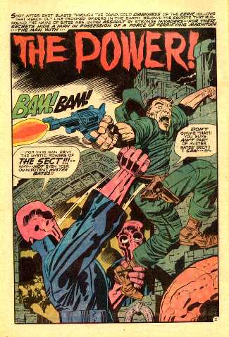 THE FOREVER PEOPLE 8 SPLASH PAGE