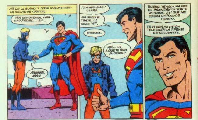SUPERMAN EN ANIMAL MAN
