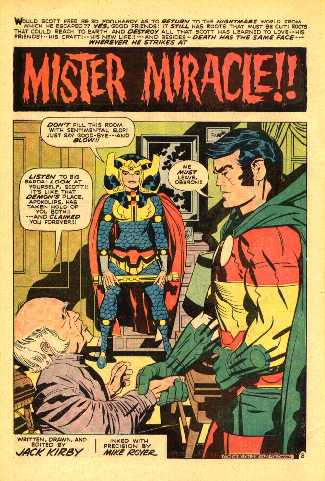 MISTER MIRACLE 7 SPLASH PAGE