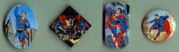 SUPERMAN PINS
