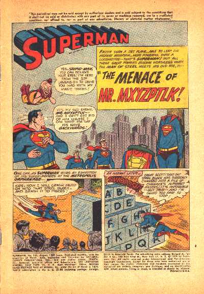 SUPERMAN NO.131 1ST SPLASH PAGE B