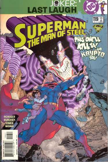SUPERMAN THE MAN OF STEEL NO.119