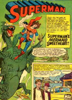 SUPERMAN 135 USA SPLASH PAGE