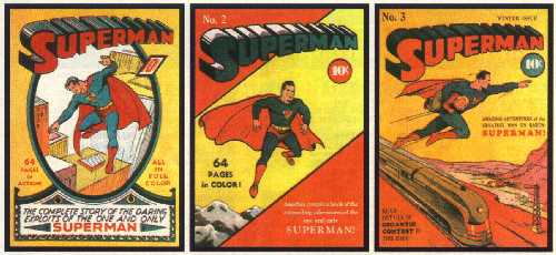 SUPERMAN 1, 2 & 3