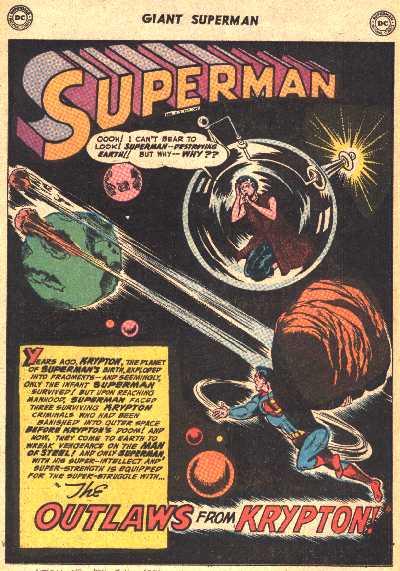 SUPERMAN NO.217 SPLASH PAGE 1 FROM ACTION COMICS 194