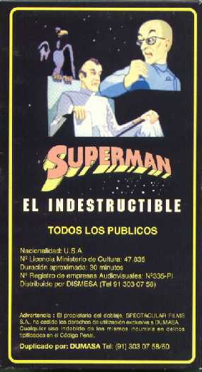 superman in video