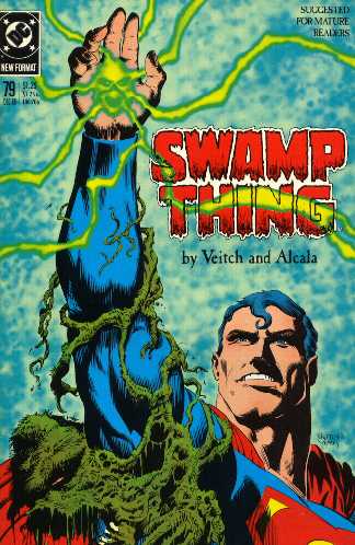 SUPERMAN AND SWAMP THING