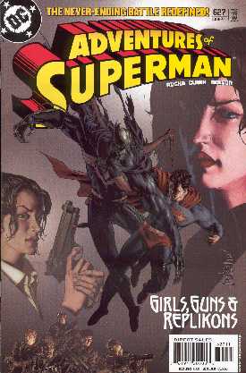 THE ADVENTURES OF SUPERMAN 627 (PORTADA DE GENE HA)